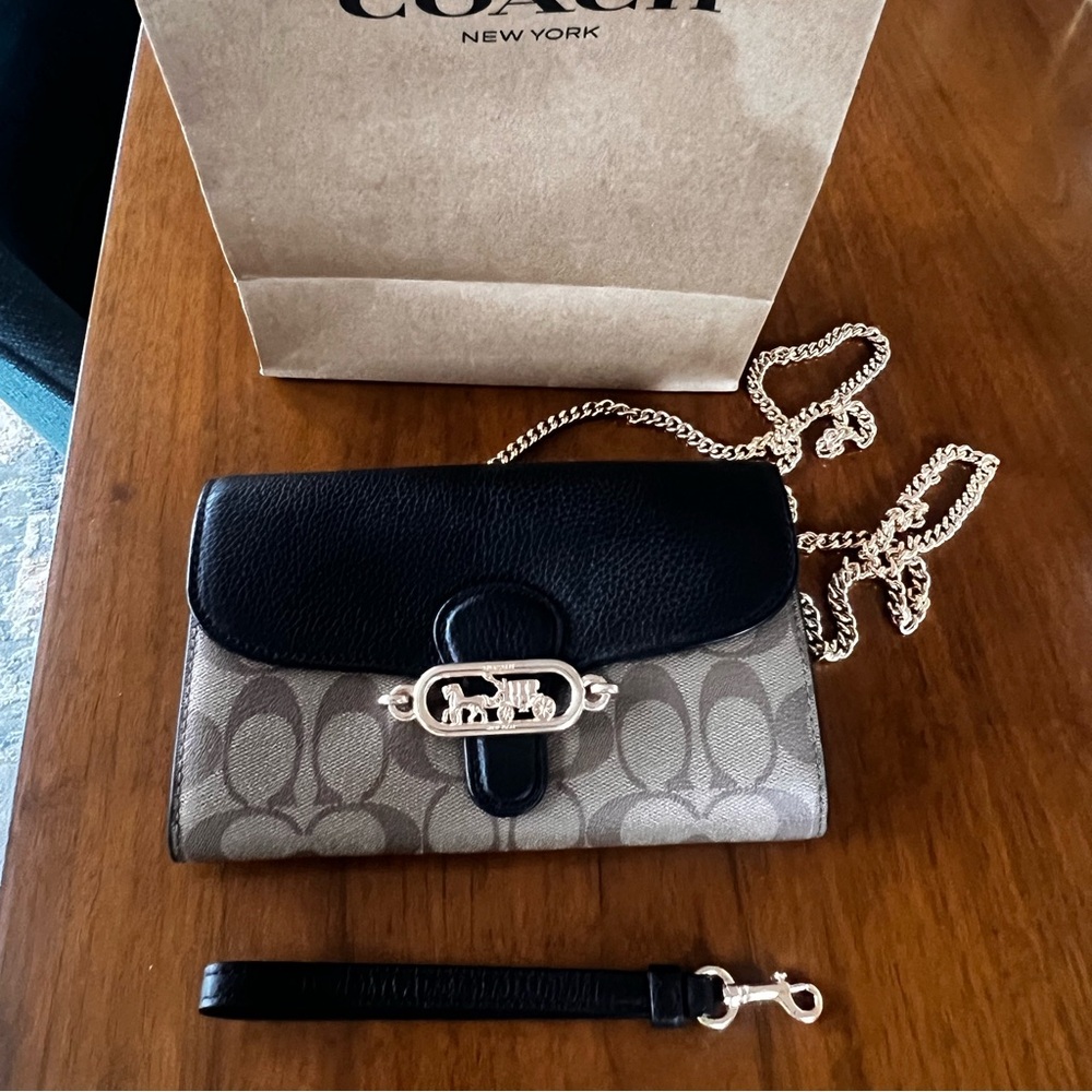 NEW- Coach crossbody & wristlet